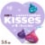 HERSHEY'S KISSES Milk Chocolate Valentine Candy Gift Box Perspective: front
