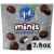 YORK Minis Unwrapped Dark Chocolate Peppermint Patties Candy Bag Perspective: front