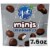 YORK Minis Unwrapped Dark Chocolate Peppermint Patties Candy Bag Perspective: front