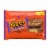Reese's Halloween Milk Chocolate Peanut Butter Pumpkin Snack Size Candy Perspective: front