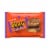 REESE'S Milk Chocolate Peanut Butter Snack Size Halloween Candy Bag Perspective: front