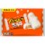 REESE'S White Creme Snack Size Peanut Butter Ghosts Halloween Candy Bag Perspective: front