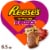 REESE'S Milk Chocolate Peanut Butter Creme Hearts Valentine Candy Heart Shaped Gift Box Perspective: front