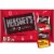 HERSHEY'S Miniatures Assorted Chocolate Christmas Candy Bag Perspective: front
