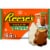 REESE'S Assorted Milk Chocolate and White Creme Peanut Butter Trees Christmas Candy Bag Perspective: front