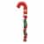 KIT KAT® Miniatures Milk Chocolate Wafer Christmas Candy Plastic Cane Perspective: front