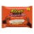 REESE'S Milk Chocolate and Vanilla Flavored Creme Snack Size Peanut Butter Cups Halloween Candy Bag Perspective: front