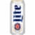 Miller Lite American Light Lager Beer Single Can Perspective: front