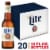 Miller Lite American Pilsner Light Lager Beer Perspective: front