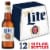 Miller Lite American Pilsner Light Lager Beer Perspective: front