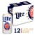 Miller Lite American Pilsner Light Lager Beer Perspective: front