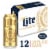 Miller Lite American Pilsner Light Lager Beer Perspective: front