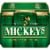 Mickey's® Fine Malt Liquor Ale Beer Perspective: front