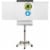 Quartet  Dry Erase Board Easel ECM32EU Perspective: front