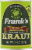 Frank's Sweet Bavarian Style Kraut Perspective: front