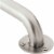 Moen Home Care 24 In. x 1-1/2 In. Exposed Screw Grab Bar, Stainless Steel LR7524 Perspective: front