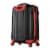 Olympia Apache Expandable Carry On 4 Wheel Spinner Luggage Suitcase - Red Perspective: front