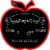 York First Day of School Apple Chalkboard Perspective: front