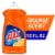 Ajax Ultra Triple Action Liquid Dish Soap Orange Perspective: front