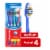 Colgate Extra Clean Toothbrush Full Head Value Pack Medium Perspective: front