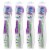 Tom's of Maine Whole Care Natural Toothbrush with 80% Recycled Plastic Handle & Soft Bristles Perspective: front