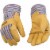 Kinco Otto Striped Men's XL Pigskin Leather Palm Winter Work Glove 1927-XL Perspective: front