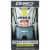 Dorcy Adventure Series Black & Gray Plastic LED Lantern with Red Safety Flasher Perspective: front