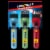 Life Gear® Advanced Glow LED Flashlight - Assorted Perspective: front