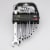Allied Metric Raised Panel Combination Wrench Set Perspective: front