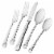 ZWILLING Provence 20-Piece 18/10 Stainless Steel Flatware Set, Silver Perspective: front