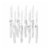 Henckels Stainless Steel Serrated Steak Knife Set Perspective: front