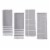 ZWILLING 4-pc Kitchen Towel Set - Grey Perspective: front