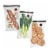 ZWILLING Fresh & Save 3-pc Vacuum Sealer Bags, Sous Vide Bags, Meal Prep - Large (Set of 3) Perspective: front