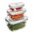 ZWILLING Fresh & Save 3-pc Glass Food Storage Container, Meal Prep Container- Assorted Sizes Perspective: front