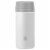 ZWILLING Thermo 14.2 oz Tea & Fruit Infuser Bottle - Silver-White Perspective: front