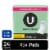 U by Kotex Clean & Secure Maxi Pads Regular Absorbency Perspective: front