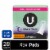 U by Kotex Clean & Secure Overnight Maxi Pads Perspective: front