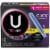 U by Kotex Click Compact Regular Absorbency Unscented Tampons Perspective: front