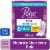 Poise Incontinence Pads for Women & Postpartum Incontinence Pads 4 Drop Moderate Regular Length Pads Perspective: front