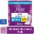 Poise Incontinence Pads for Women, 4 Drop Moderate Absorbency Perspective: front