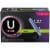 U by Kotex Click Compact Super Unscented Tampons Perspective: front