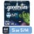 Goodnites Boys' Nighttime Bedwetting Underwear Size S/M (43-68 lbs) Perspective: front
