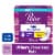 Poise Incontinence Pads & Postpartum Incontinence Pads 6 Drop Ultimate Long Length Pads Perspective: front