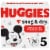 Huggies Snug and Dry Baby Diapers Size 5 Perspective: front
