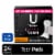 U by Kotex Balance Sized for Teens Ultra Thin Overnight Pads with Wings Overnight Absorbency Perspective: front
