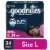 Goodnites Girls' Nighttime Bedwetting Underwear Size Large (68-95 lbs) Perspective: front