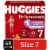 Huggies Little Movers Baby Diapers Size 7 (41+ lbs) Perspective: front