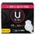 U by Kotex CleanWear Ultra Thin Regular Feminine Pads with Wings Perspective: front