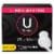 U by Kotex CleanWear Ultra Thin Regular Pads with Wings Perspective: front