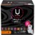 U by Kotex® AllNighter® Ultra Thin Overnight Pads with Wings Perspective: front